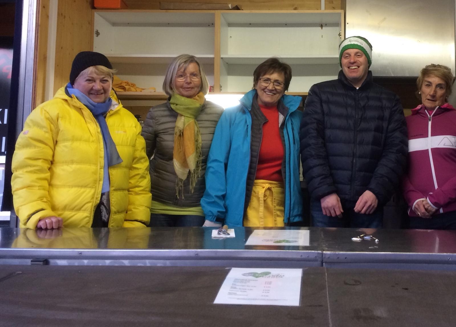 Stand zum Andrea Bergkonzert